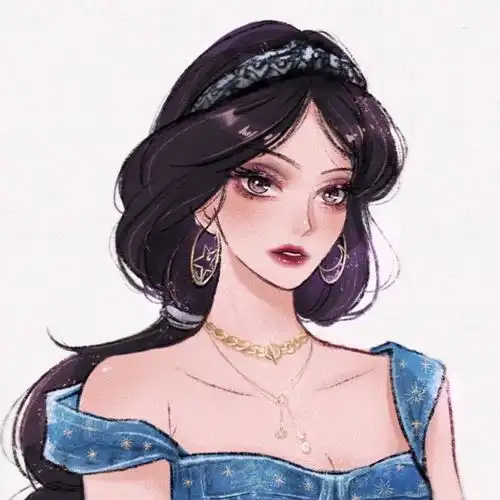 当迪士尼公主变成女团她太a了