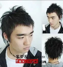 本人是男生,瓜子脸.高中生.应该剪什么样的短发才好看