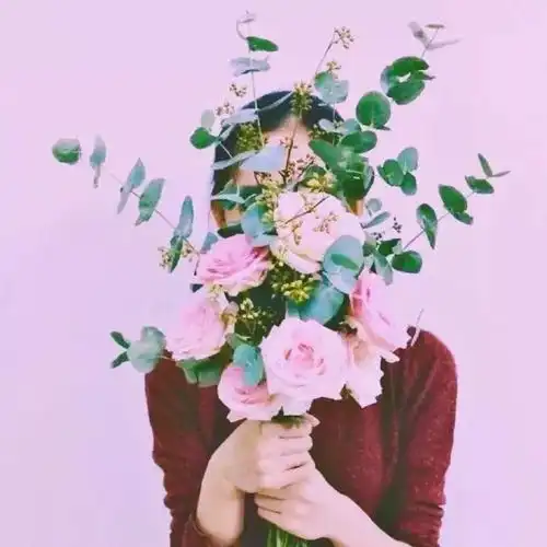 女人微信头像花朵图片唯美头像