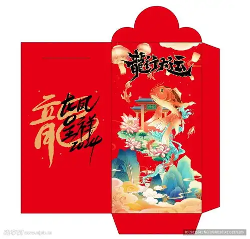 龙年红包设计图