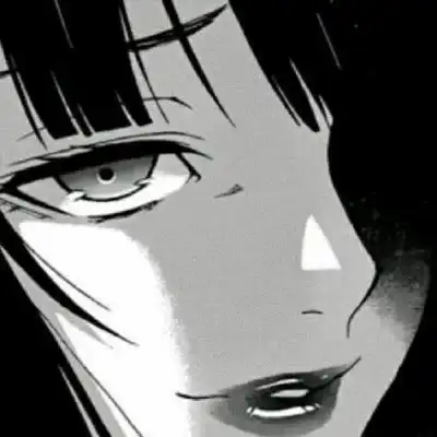 很丧很压抑的头像女黑白