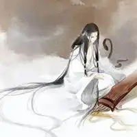 弹古筝的女子唯美图片古风女子弹古筝唯美图片