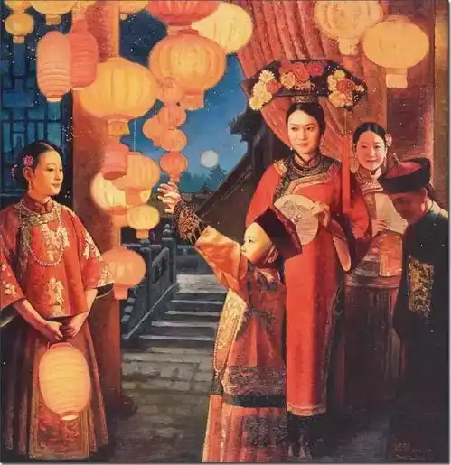 东方美女油画150幅下篇