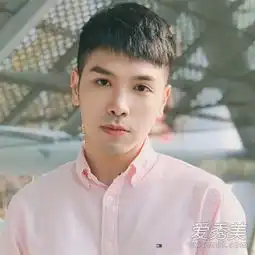 2019男士流行时尚发型男生齐眉平刘海图片
