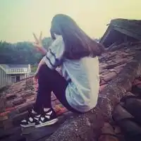 微信头像女生背影唯美黑