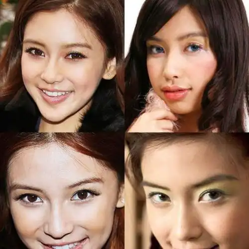 女星整容老公啥反应黄晓明与baby一起行动,他狂亲老婆素颜