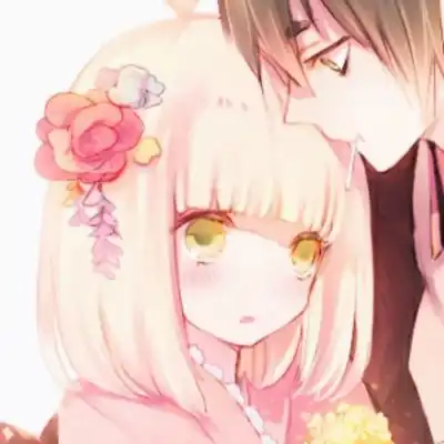 二次元唯美动漫一人一张情头想你爱你