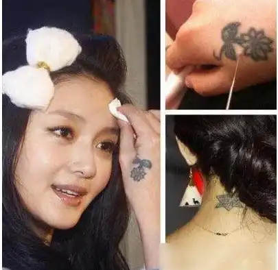 盘点娱乐圈那些有纹身的女明星,赵丽颖上榜,你见过吗