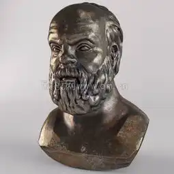 欧式头像雕塑3d模型