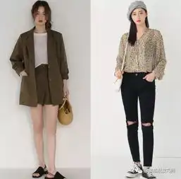穿衣搭配微胖女孩早秋穿搭示范,照着穿就很美