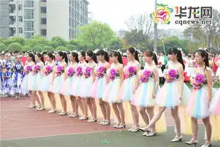 谁说理工科无美女重庆理工大学校运会开幕表演颜值爆表