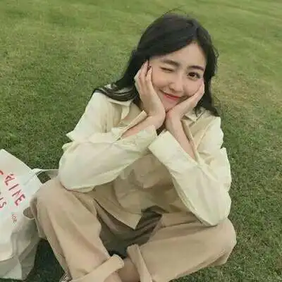 清新头像女唯美清纯守望