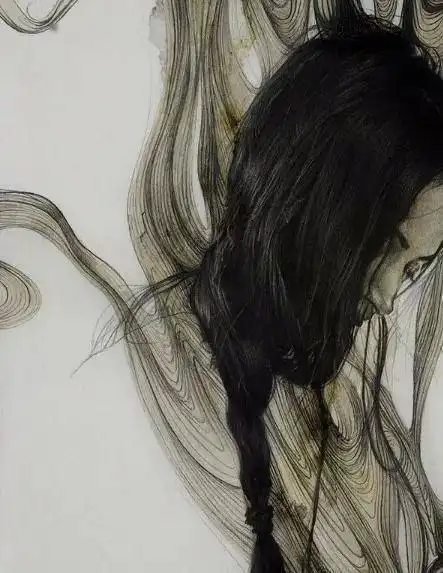 他笔下的素描女人体个个性感,寥寥几笔将细节做到了极致
