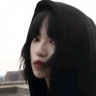 短发女生头像侧脸图片韩系短发冷酷头像大全