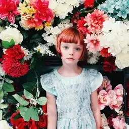 2018qq女生头像欧美小女孩可爱清新入目无别人四下皆是你