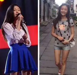 好声音王韵壹腿现惊人长疤