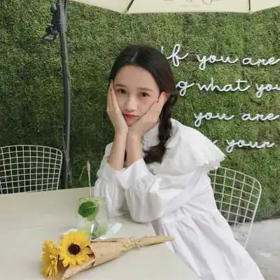 小清新头像女可爱真人微信头像唯美清新图片