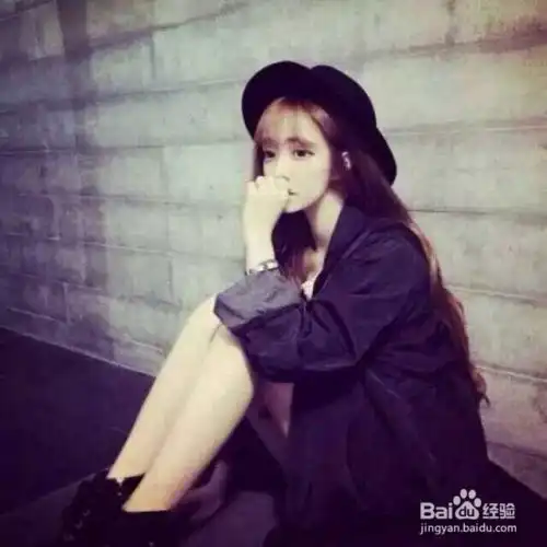 害羞女孩图片头像霸气