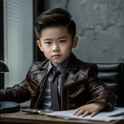 2023抖音超火霸气超拽萌娃职业头像图片