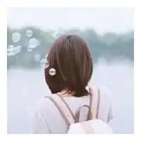 微信头像女生背影唯美黑