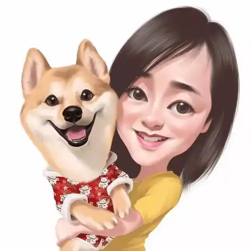 运气特别旺的女士头像头