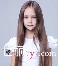 欧美女童长发发型图片集锦甜美演绎可爱小萝莉
