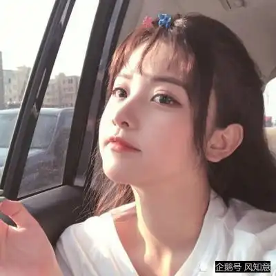 女孩头像呆萌可爱真人张