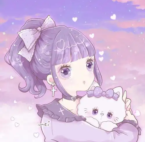 插画合集这些少女绘画,最适合做头像啦