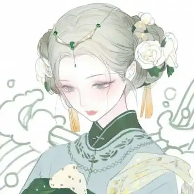 动漫古风女头动漫精选清冷唯美古风女头