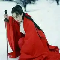 6年级女生头像图片红衣