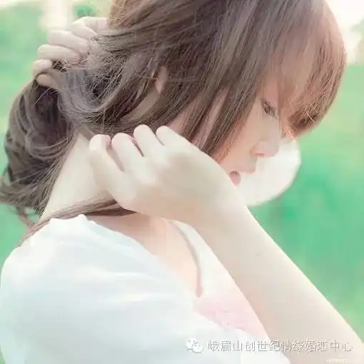 推荐好看的女生头像洗手