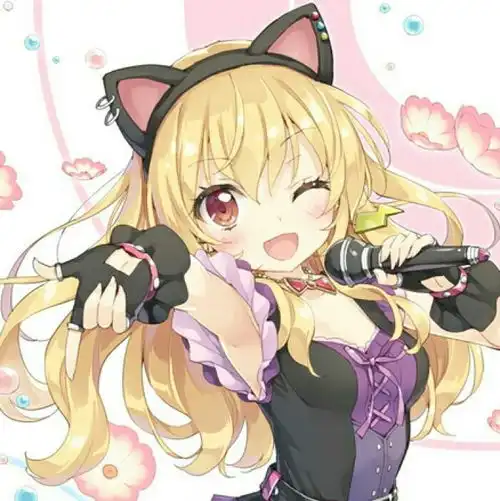 少女与猫头像动漫头像