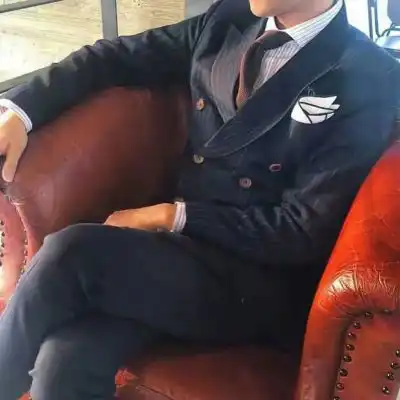 男士西装图片QQ头像乔振