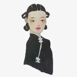 手绘原创高冷古风美女图片素材其他格式下载动漫人物大全