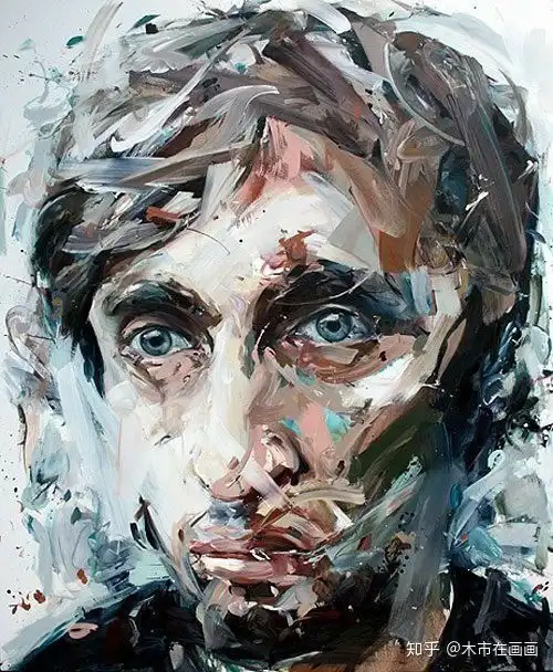 高清油画女意境头像中式