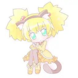 q版动漫猫少女头像