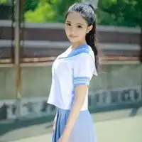 qq头像校服女生