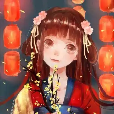 卡通可爱女生头像古风少