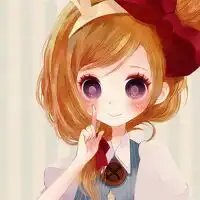 求这几张卡通女孩图片的原图,请问还有其他的这个女孩的图片吗
