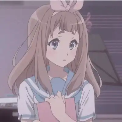 女孩和猫咪的卡通头像句