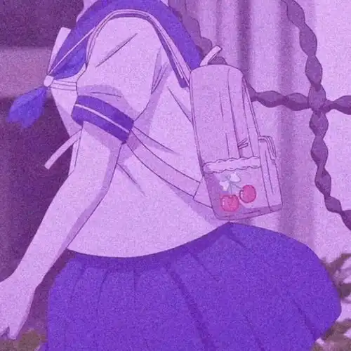 画漫画头像女简单ins风