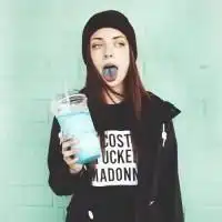 欧美复古头像小女孩女孩