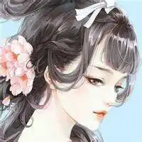 古风美人半面妆手绘头像微信头像图片大全