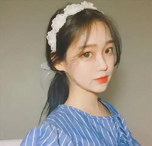 近百张超甜美真人女生头像,你身边小仙女用过没