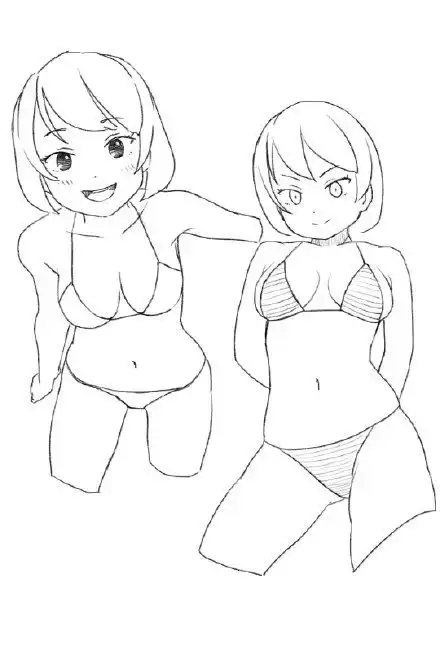 动态头像大全女生画法