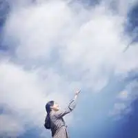 谁会是我的呼吸小清新一男一女情侣头像