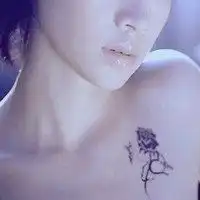纹身头像女生图片霸气十足微信头像图片大全