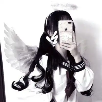 超仙女生头像遮脸女生