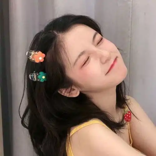 天真女生头像写真
