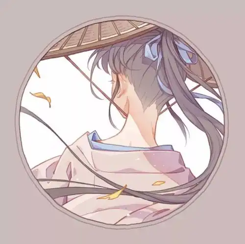 卡通可爱女生头像古风动
